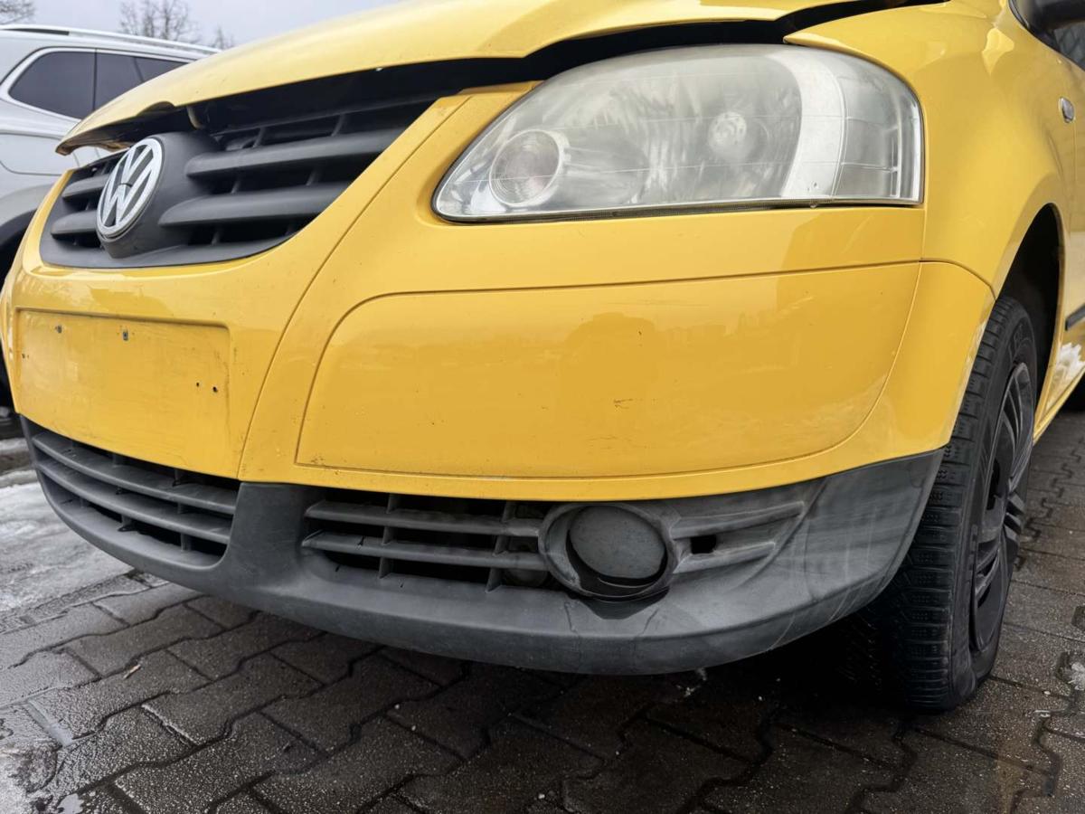 VW Fox original Sto&szlig;stange Stossf&auml;nger vorn LY1C Sonnengelb Bj.2007